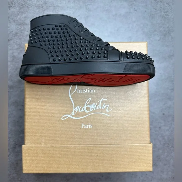 NEW Christian Louboutin Loubitoy Louis Gomme Squeaky Dog Toy-Black - Picture 1 of 10